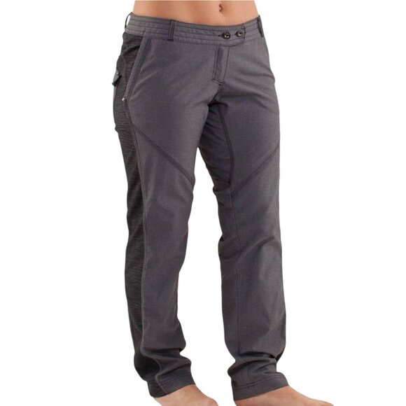 Lululemon Ride On Pant 4 Black Fossil Gray W5734S - Picture 14 of 14